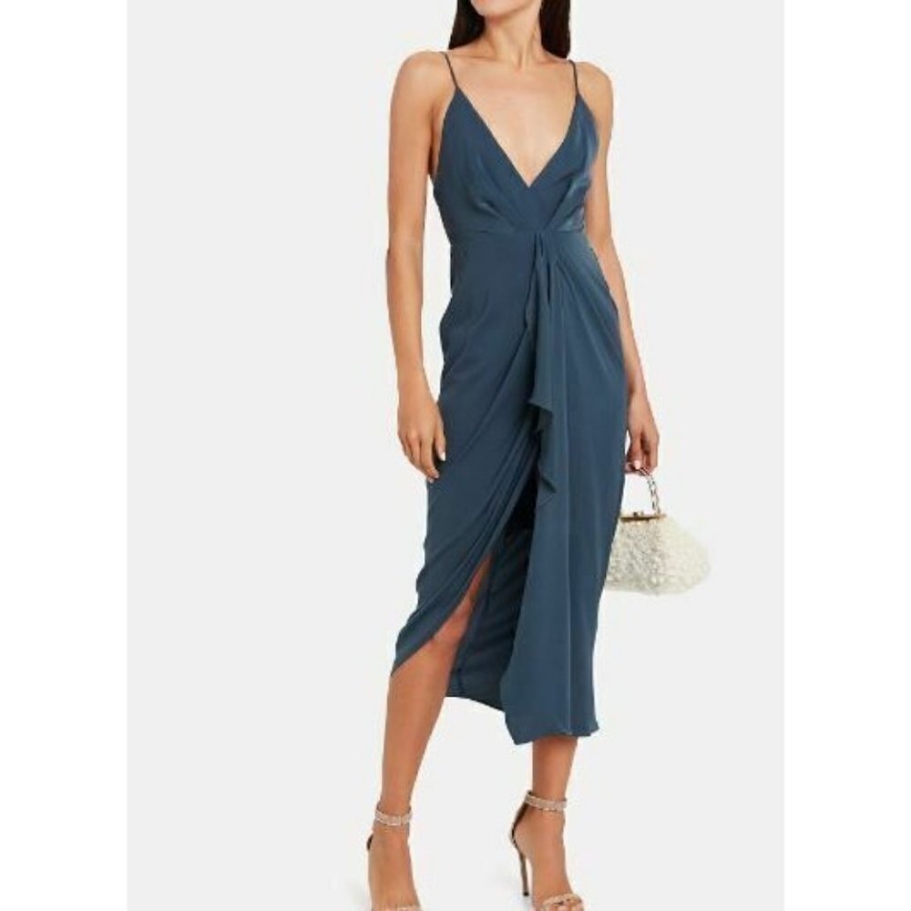 New Significant Other Thea Dress Womens 8 Blue